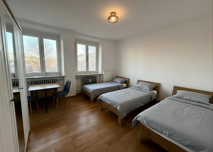 Mit Mehreren Zimmern Im Schlachthofquartier - Ideal Fuer Monteure * Augsbourg